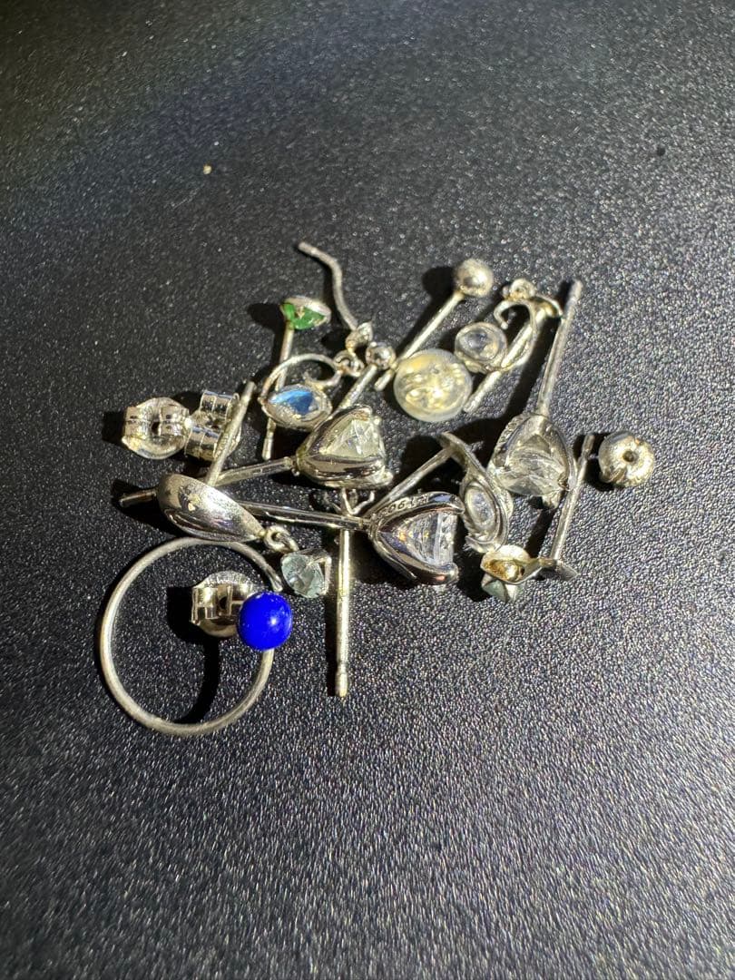 Pt900 まとめ売り 17点ピアス・キャッチ含む地金・リメイク用