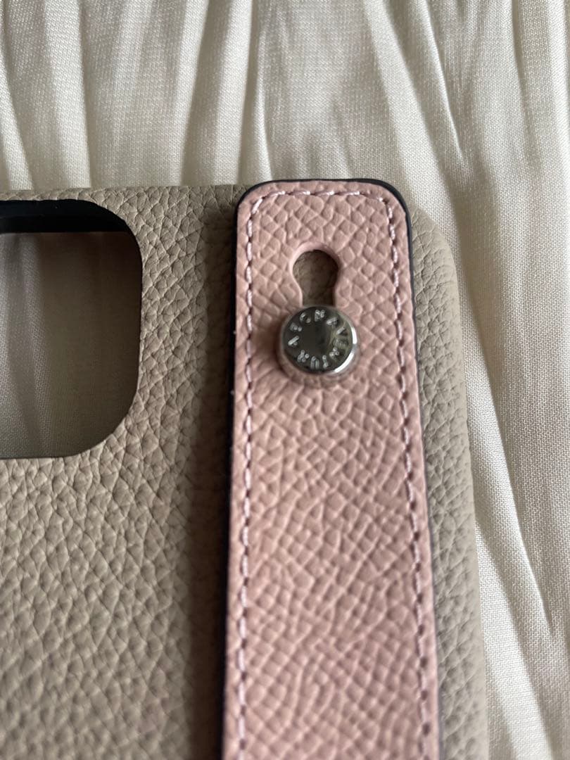 ボナベンチュラ iPhone14 ハンドル付き　バックカバーケース