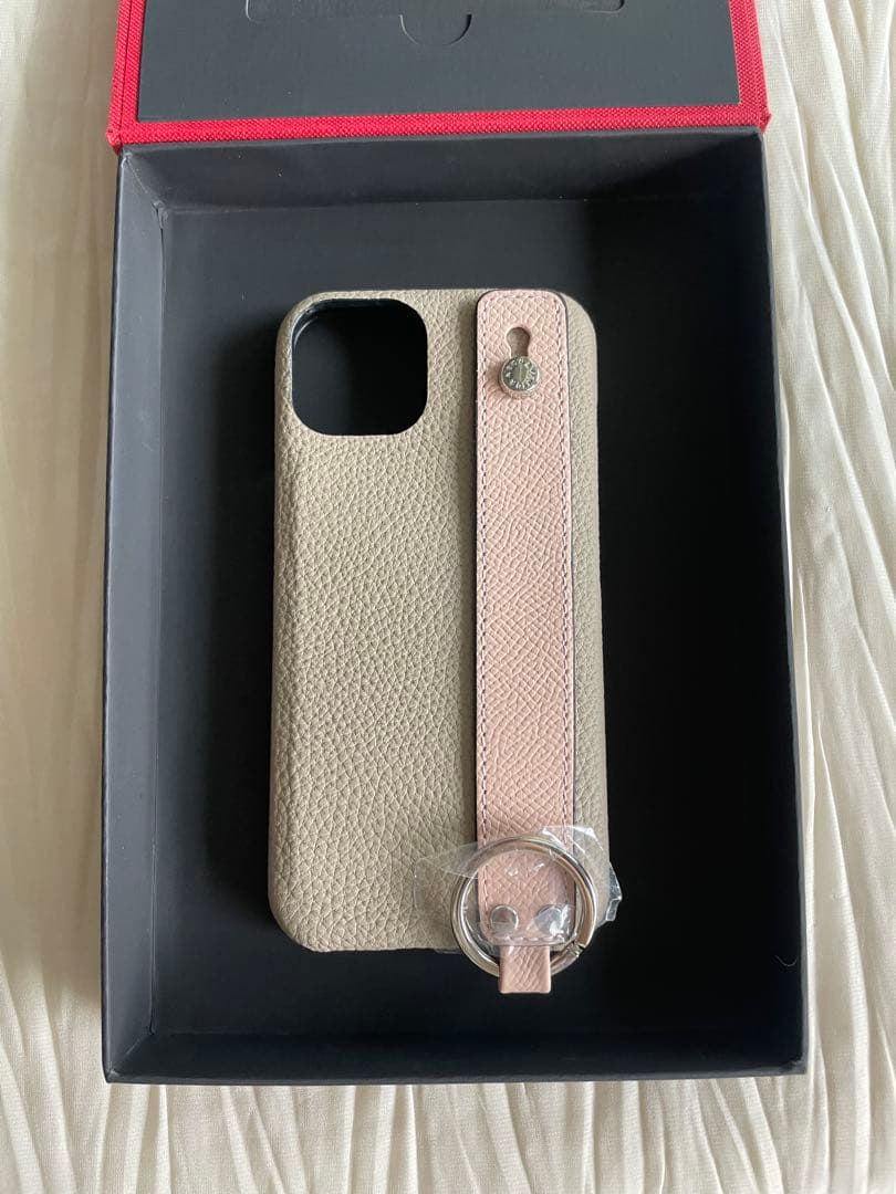 ボナベンチュラ iPhone14 ハンドル付き　バックカバーケース