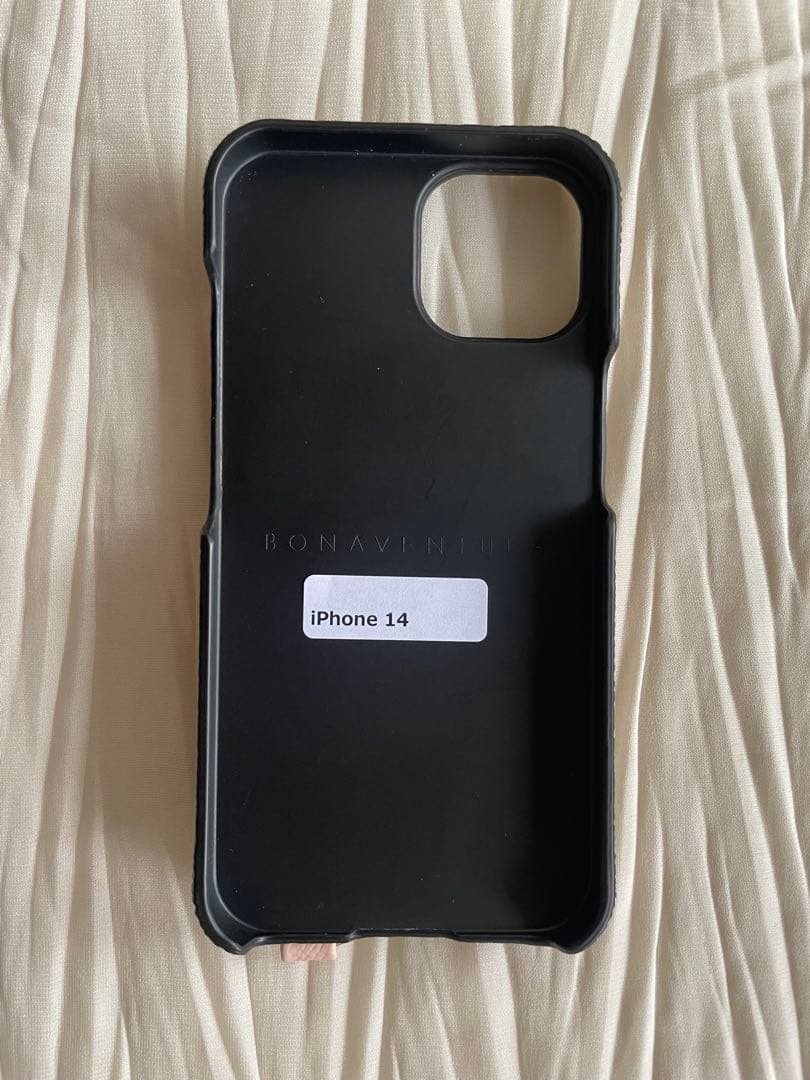 ボナベンチュラ iPhone14 ハンドル付き　バックカバーケース