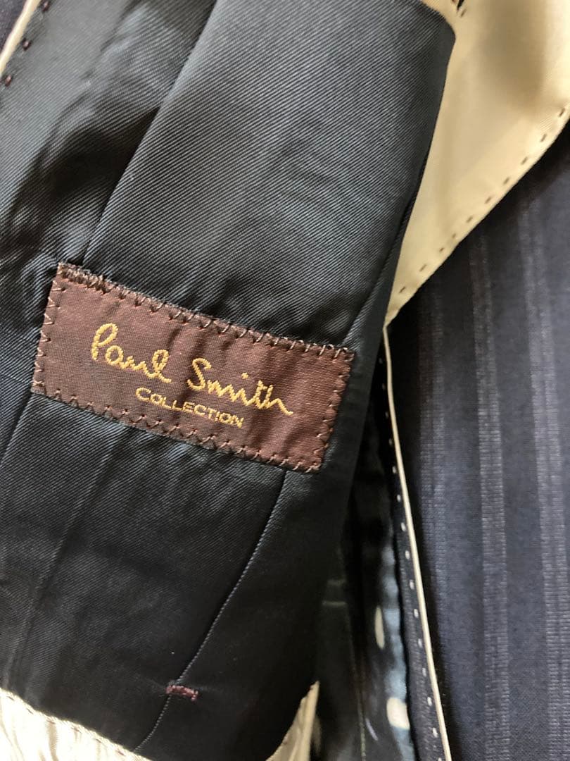 ポールスミスコレクション　スーツセットアップ　Lサイズ　ダークネイビー