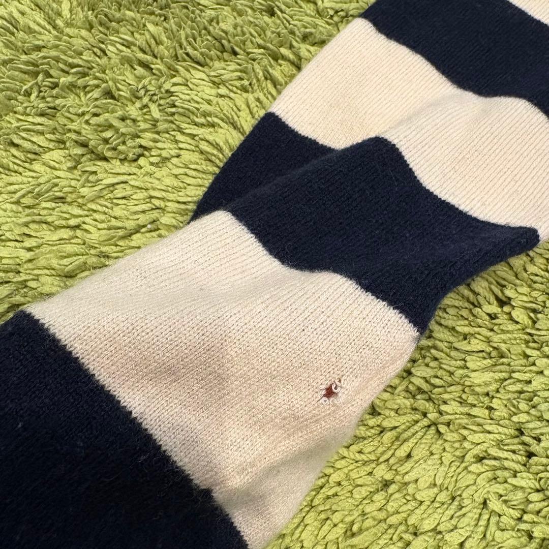 パーリーゲイツ PEARLYGATES ニットセーター ボーダー カシミア混 0