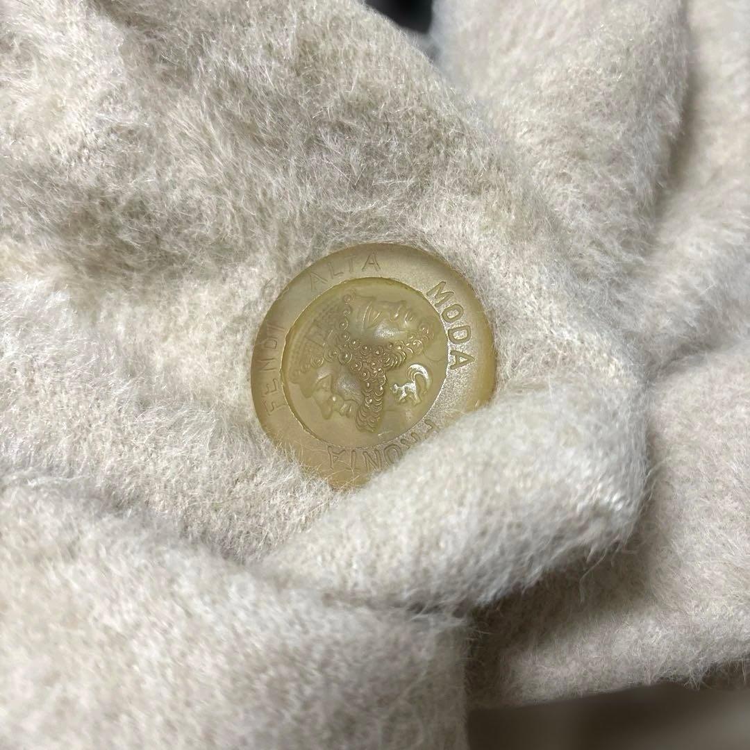 FENDI365 アルパカ混ベージュ コート