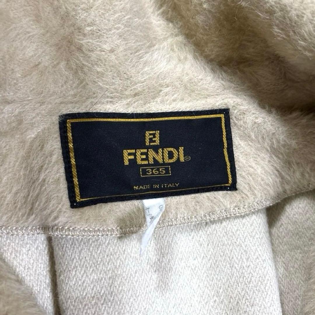 FENDI365 アルパカ混ベージュ コート