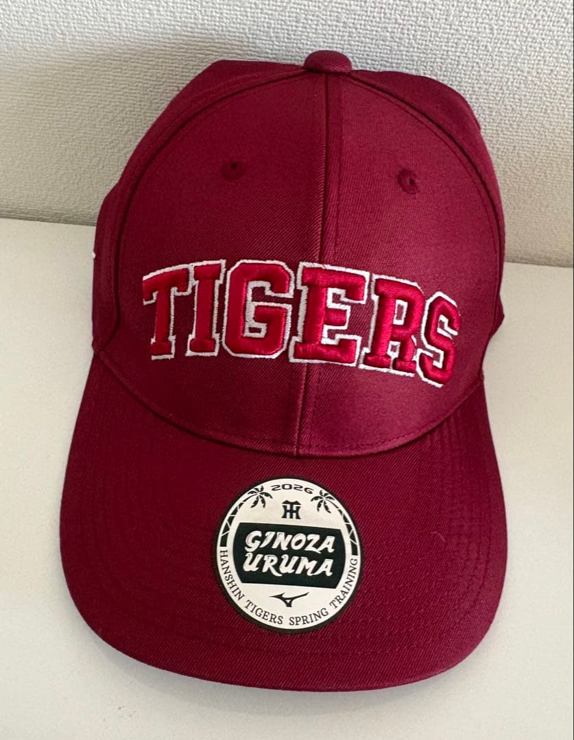 非売品！2026キャンプ 報道関係者限定 阪神タイガース 帽子 キャップ 宜野座