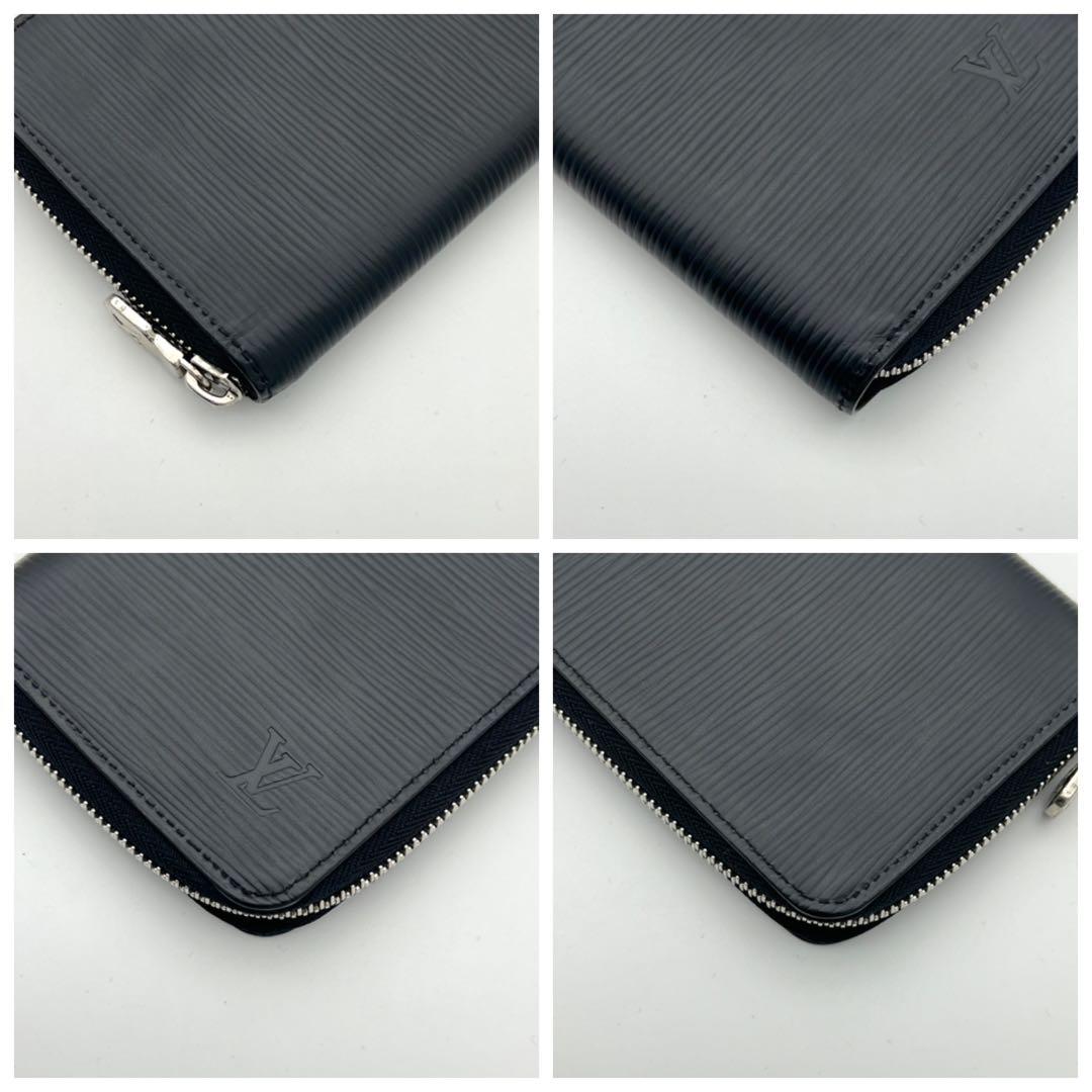 【最高級美品】ヴィトン ジッピー ヴェルティカル エピ 長財布 ブラック 黒