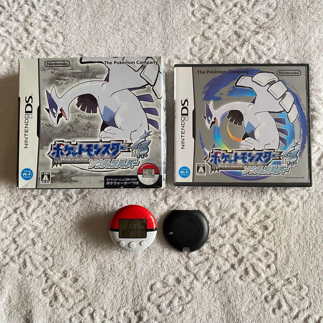 ポケットモンスター 銀 ソウルシルバー　ポケウォーカー ニンテンドーDS