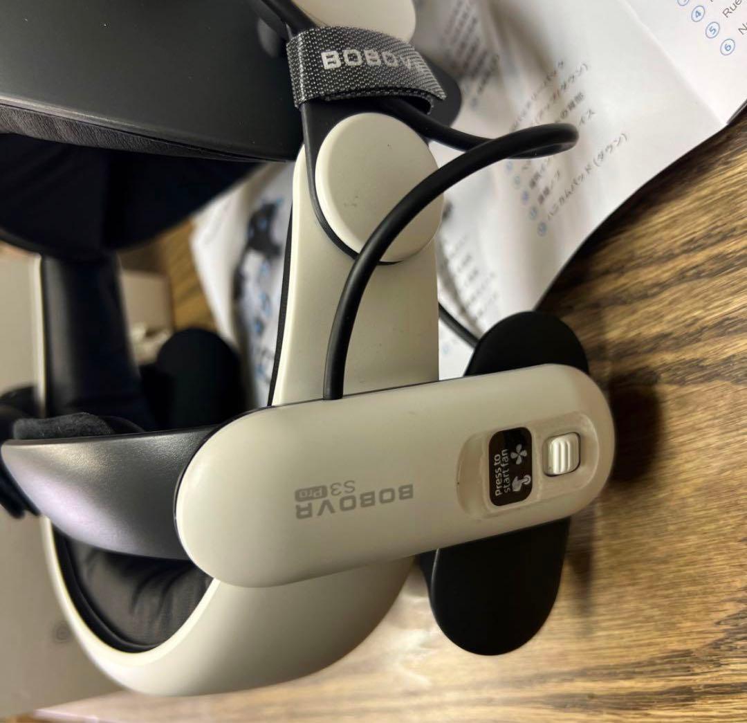 メタクエスト3 3s BOBOVR S3 Pro Head Strap箱なし