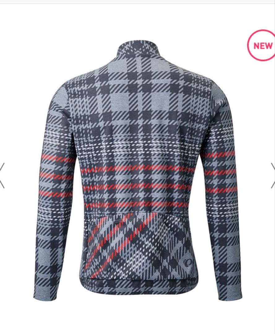 未使用品 パールイズミ シティライド プリント ジャージ タータンチェック