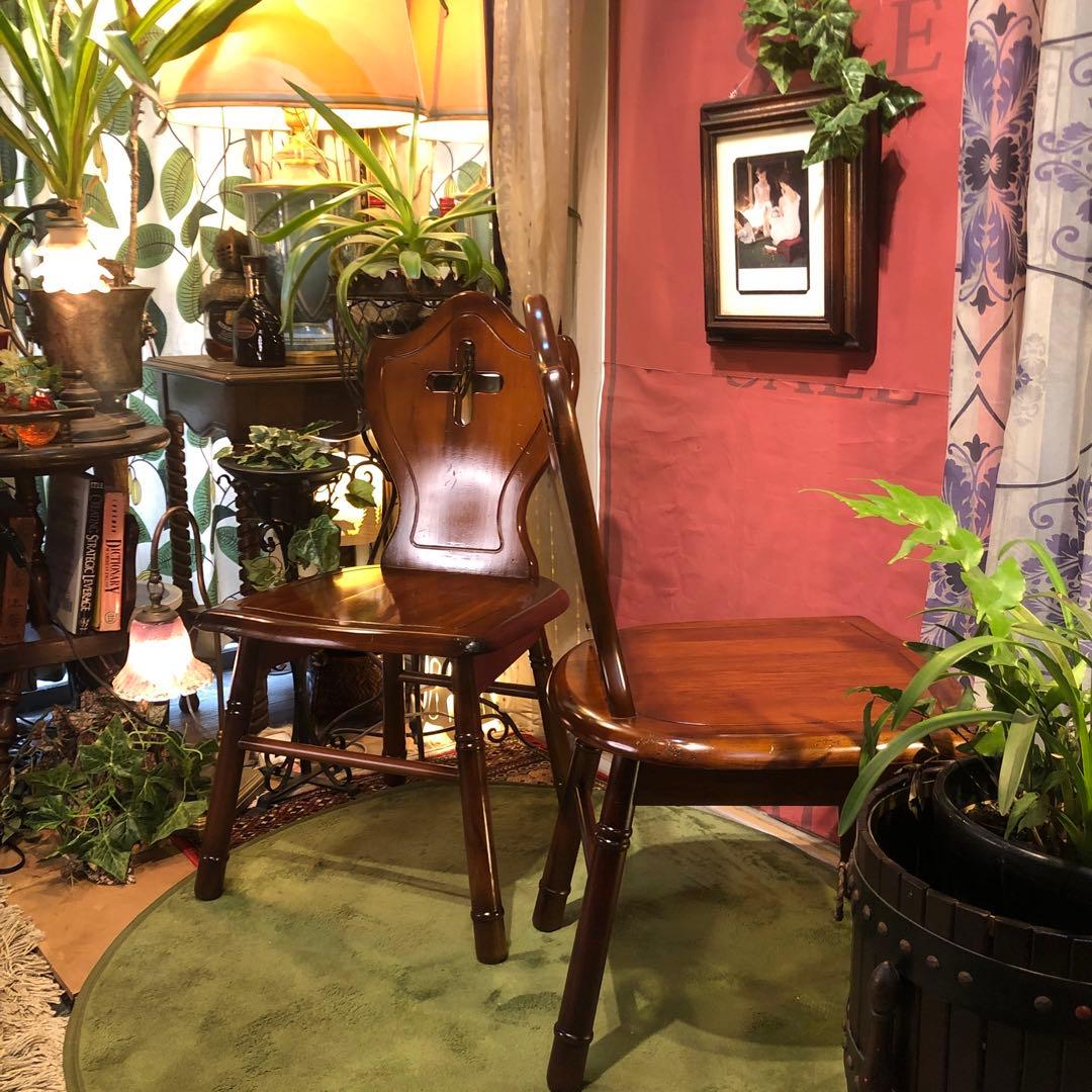 Sale ２脚セット　80’s 森のサーカス　ヴィンテージ チェア