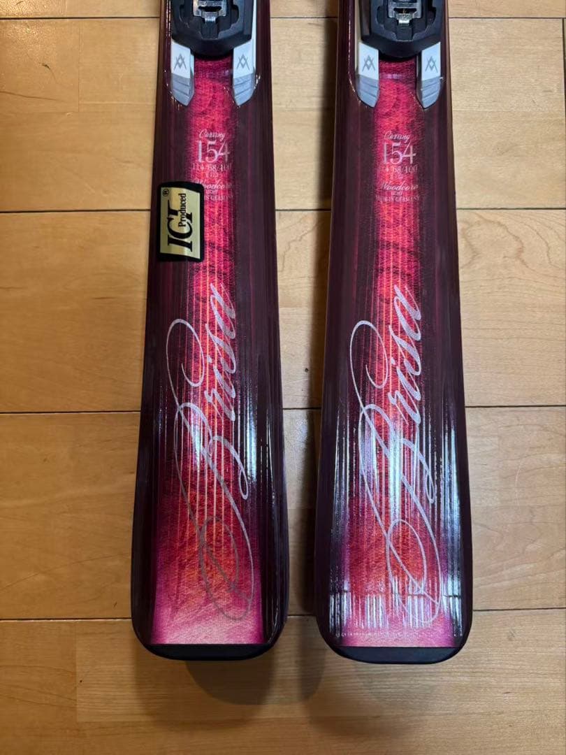 フォルクル　スキー板 Attiva Sol 154 センチ　レディース