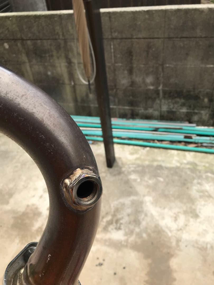 コペン l880kステンレス50パイストレートパイプBE ＦRＥＥ　中古