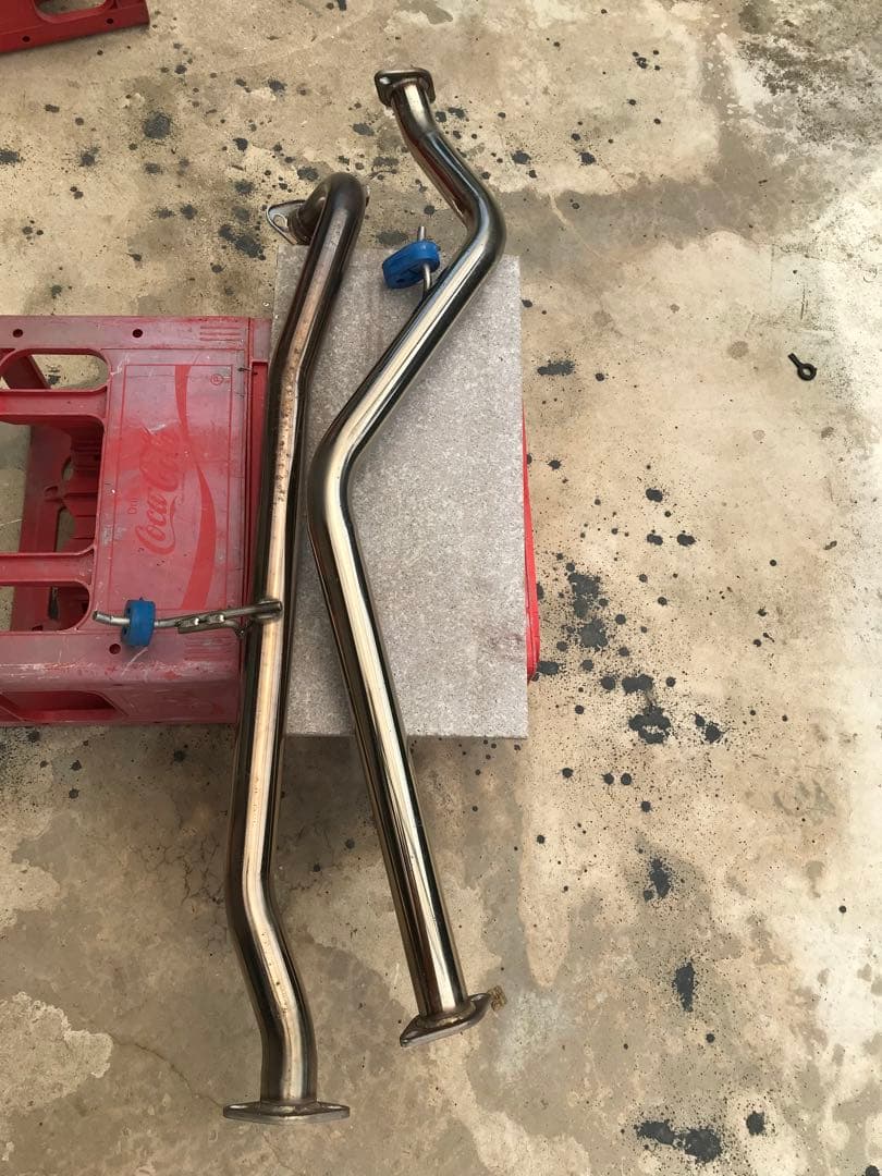 コペン l880kステンレス50パイストレートパイプBE ＦRＥＥ　中古