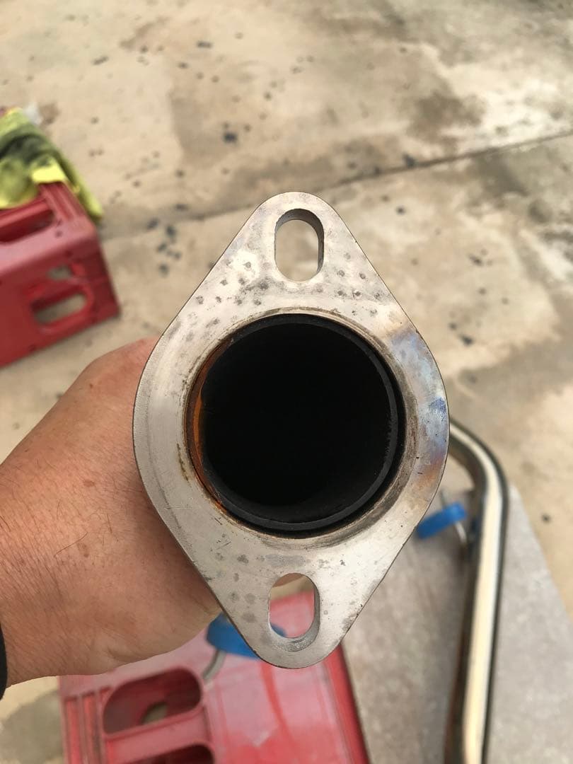 コペン l880kステンレス50パイストレートパイプBE ＦRＥＥ　中古