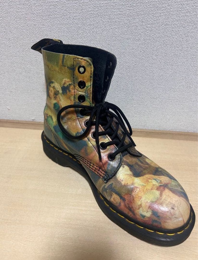 g*2様 ドクターマーチン　ウィリアムホガース　絵画ブーツ　UK8 26.5㎝