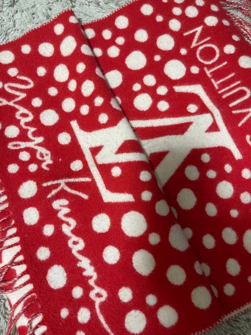 『3日間限定値下げ』Louis Vuitton 草間彌生 コラボマフラー