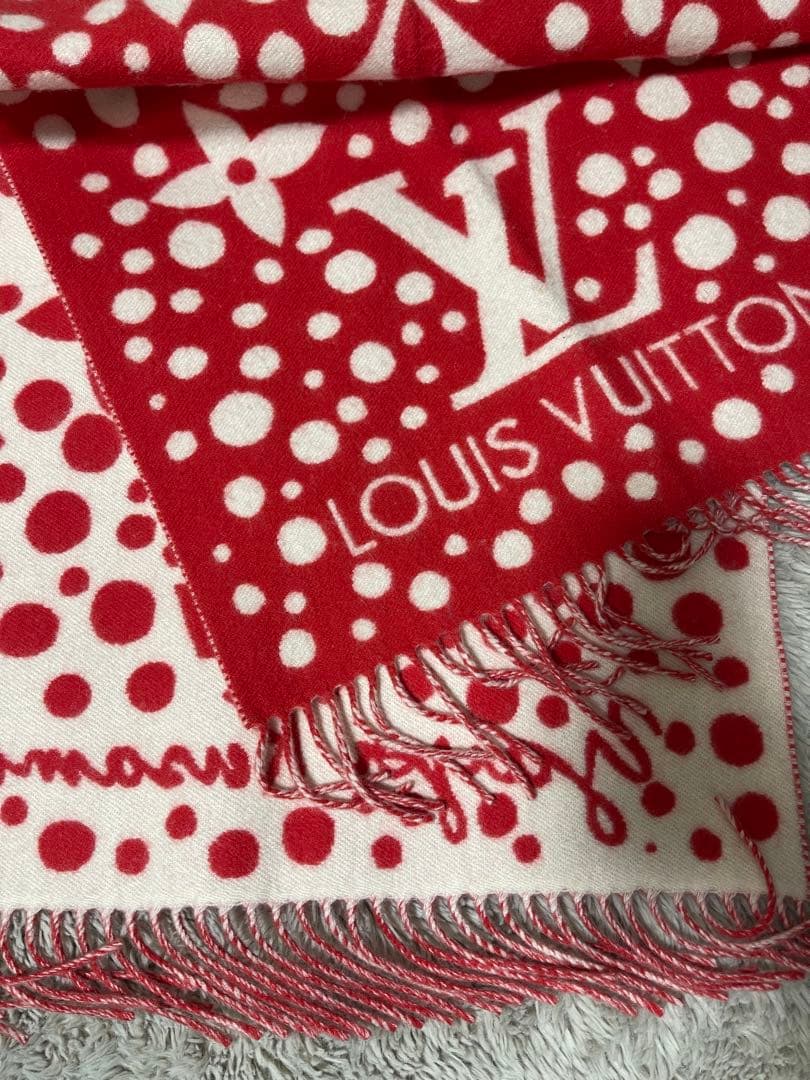 『3日間限定値下げ』Louis Vuitton 草間彌生 コラボマフラー