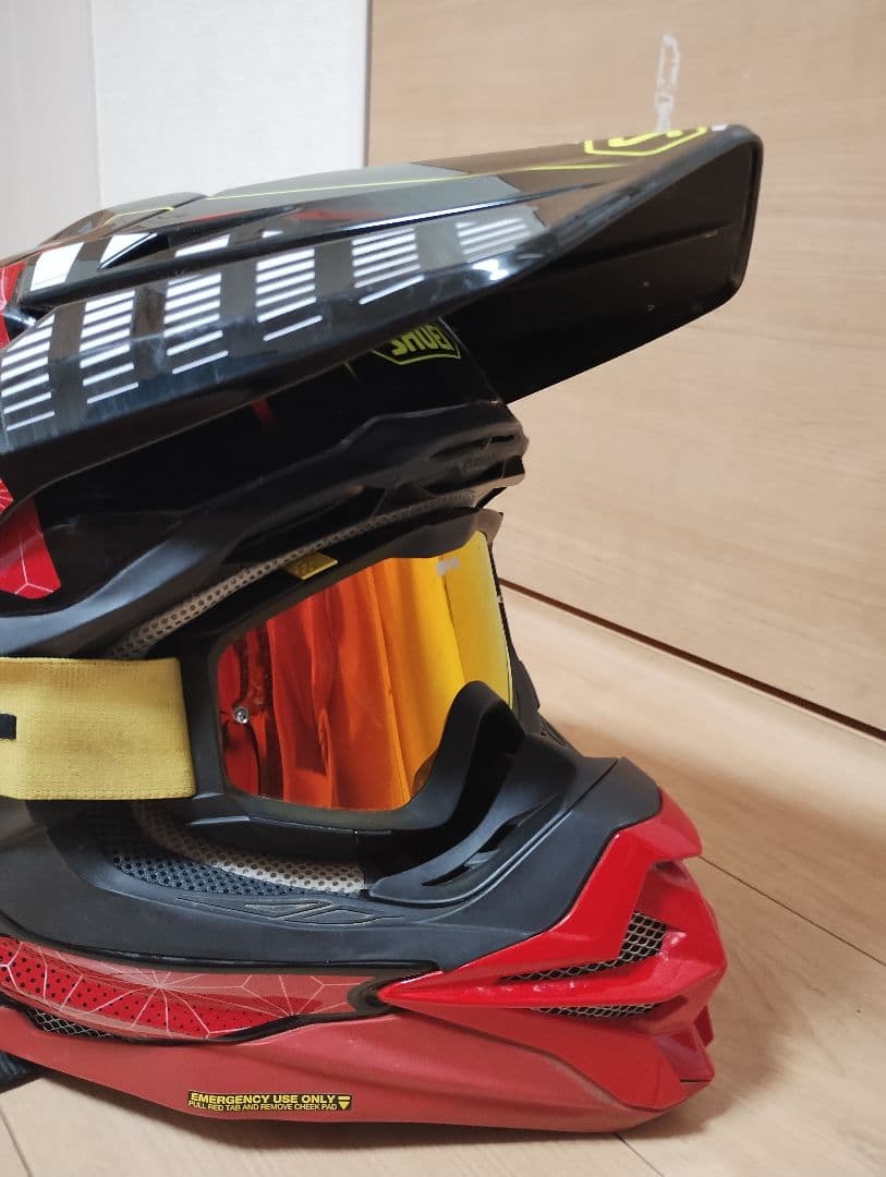 VFX-WR BLAZON　Lサイズ　shoei ヘルメット　ゴーグル付き