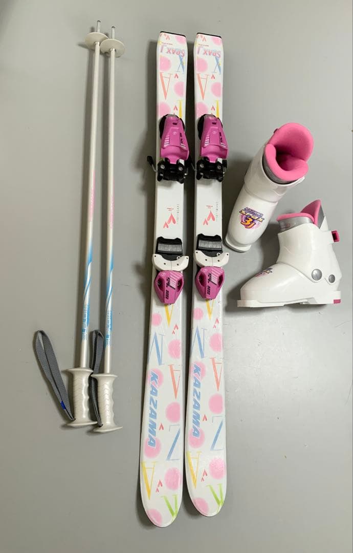 ジュニア 4点セット　KAZAMA 板110cm／靴19-20cm