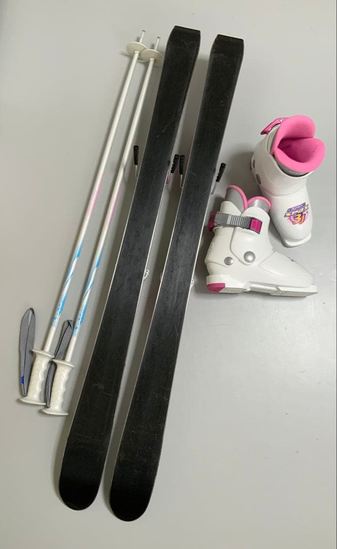 ジュニア 4点セット　KAZAMA 板110cm／靴19-20cm