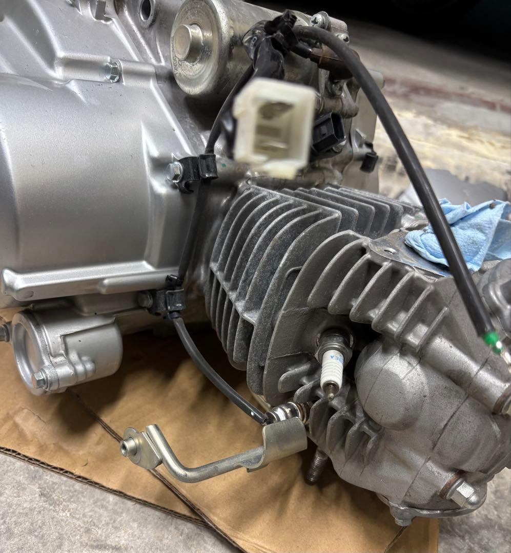 スーパーカブ110、22.純正エンジン