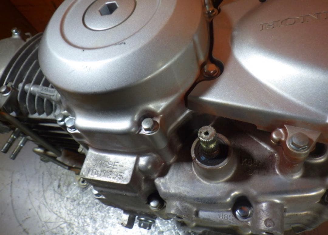 スーパーカブ110、22.純正エンジン