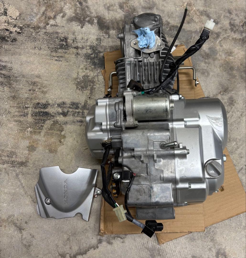 スーパーカブ110、22.純正エンジン