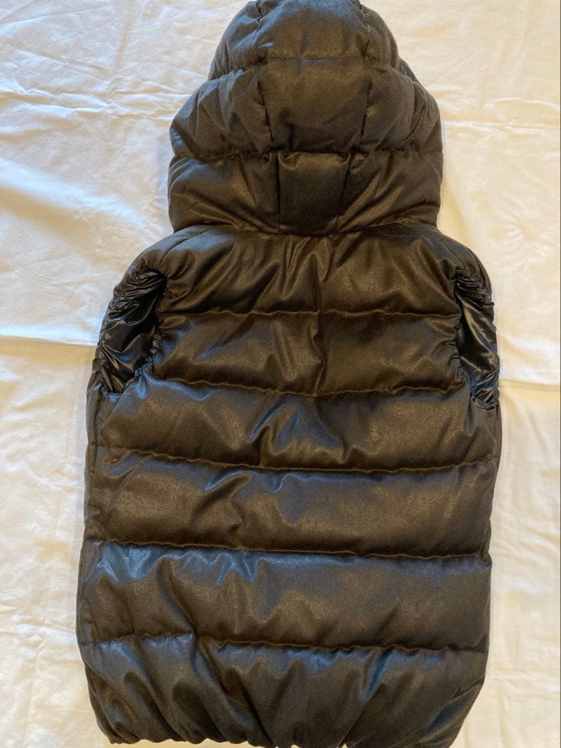 美品！DUVETICA 40 表面ウールのモカグレーダウンベスト　ドゥべティカ