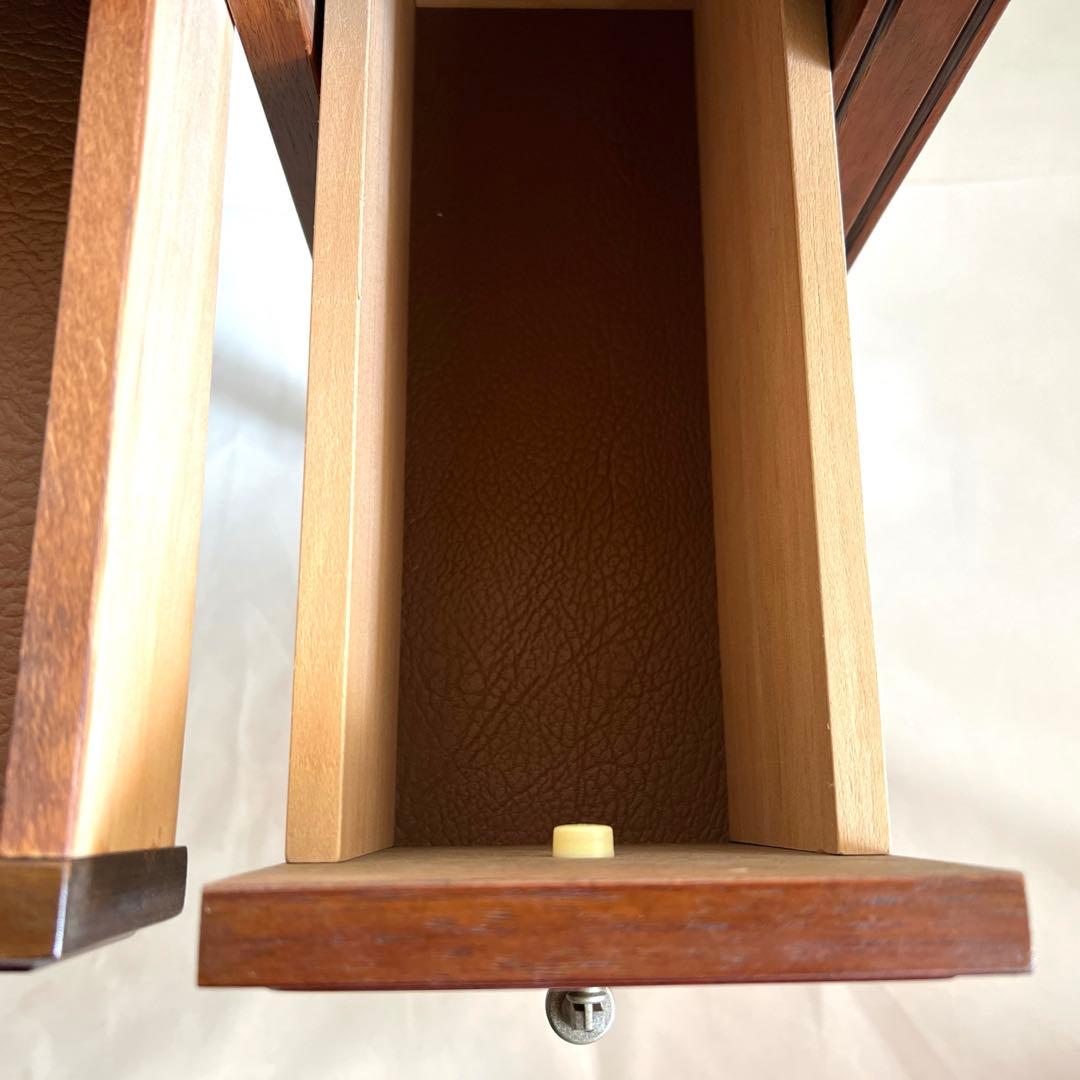 マルニ家具・デスク 地中海ロイヤルシリーズ マホガニー材 横幅94cm