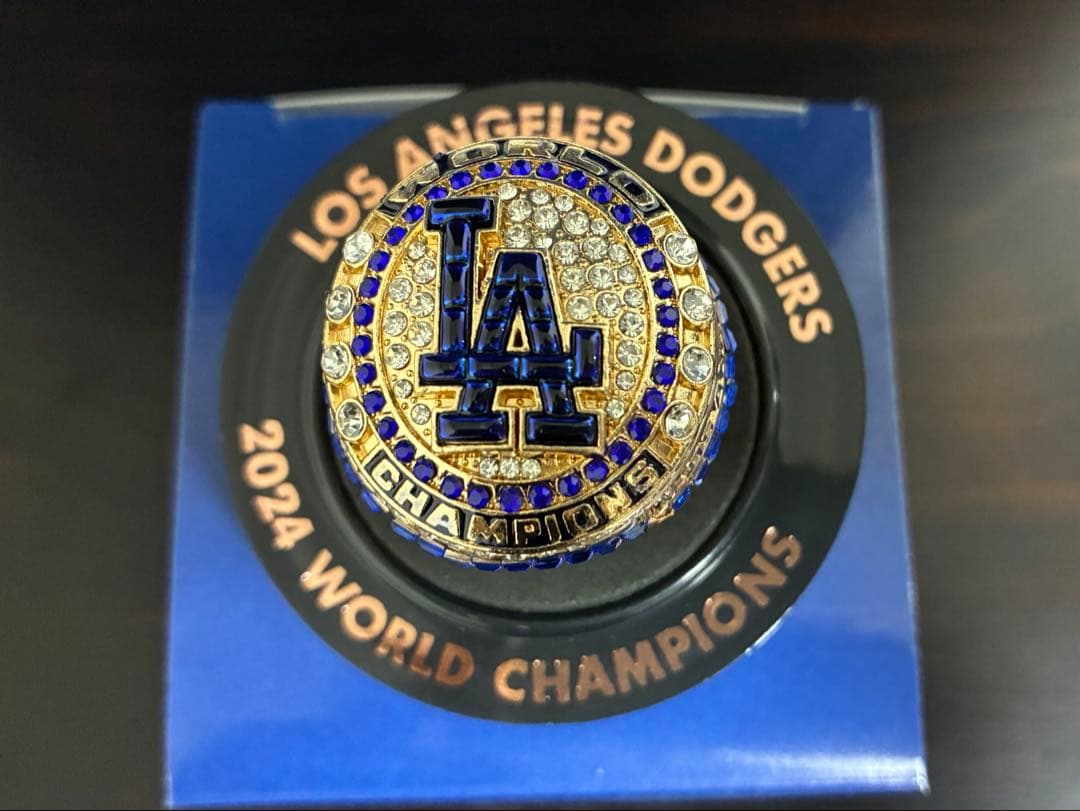 【限定品】ドジャース　2024ワールドチャンピオンレプリカリング　カーショー