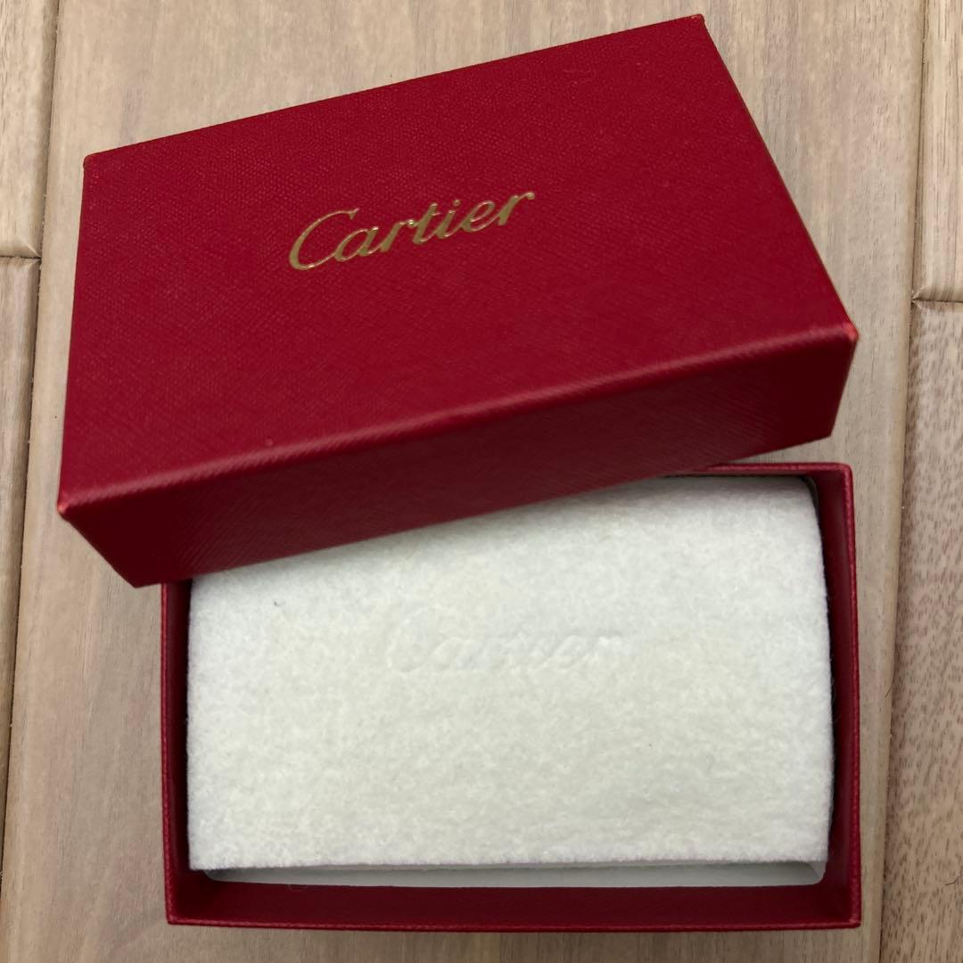 未使用品　Cartier 黒 レザー 6連キーケース