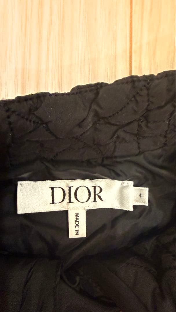 Dior 黒 キルティングジャケット サイズ4