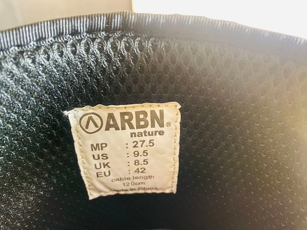 Q3126 nature スノーボードブーツ　ARBN 27.5cm ブラック