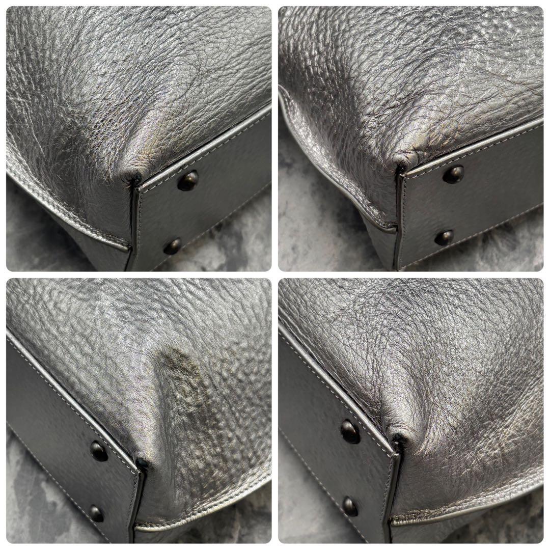 クリスマスローズ ✨ AKRIS AIバッグ　2way トートバッグ