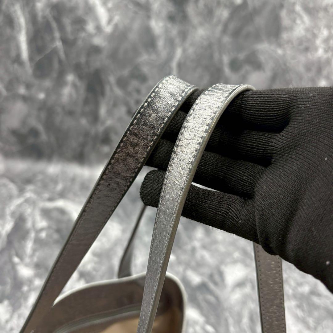 クリスマスローズ ✨ AKRIS AIバッグ　2way トートバッグ