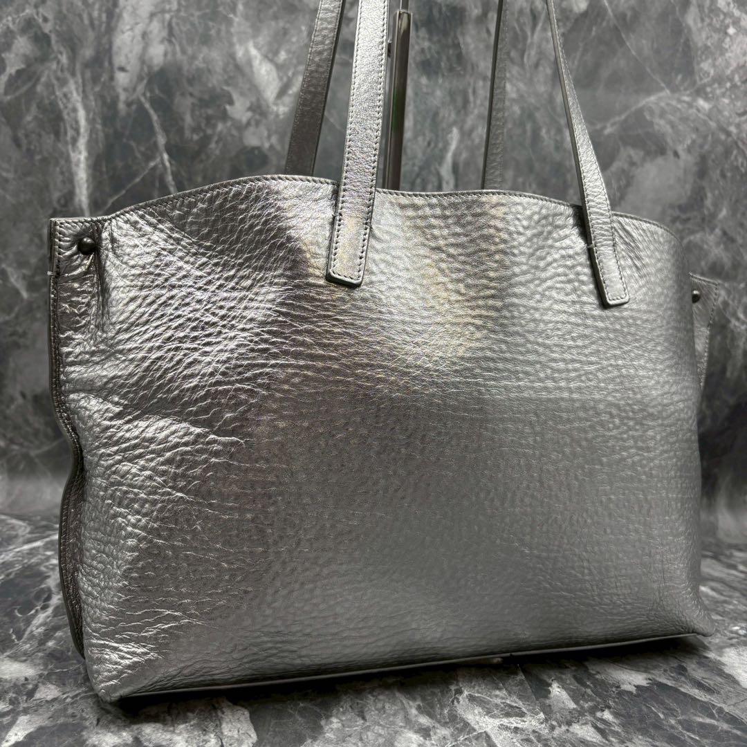 クリスマスローズ ✨ AKRIS AIバッグ　2way トートバッグ