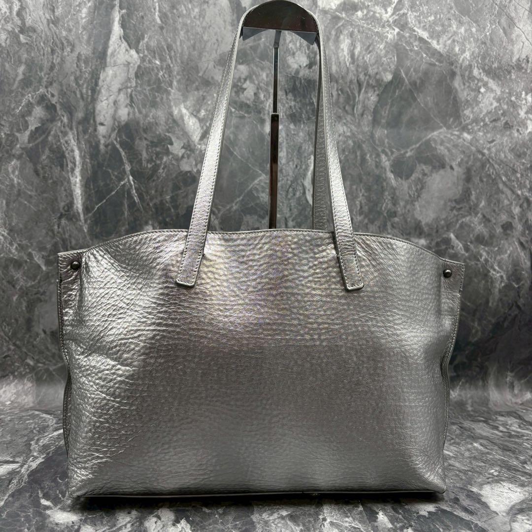 クリスマスローズ ✨ AKRIS AIバッグ　2way トートバッグ