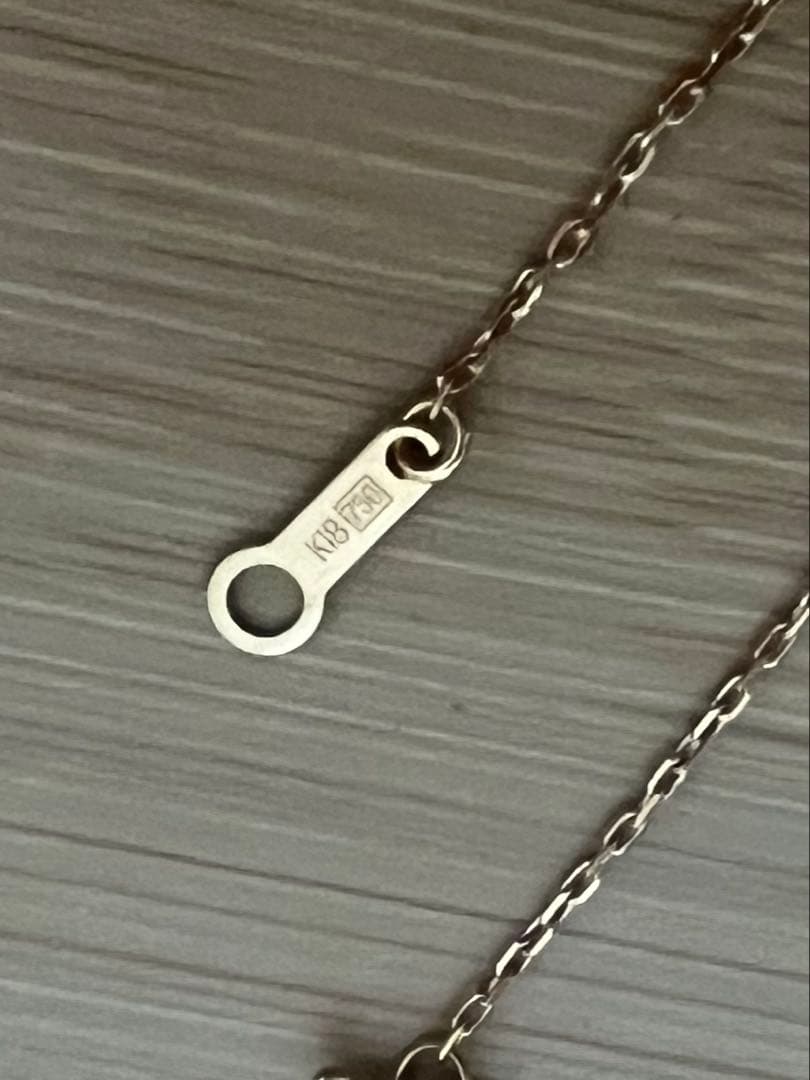 DEVAS K18 ピンクゴールド 馬蹄ネックレス