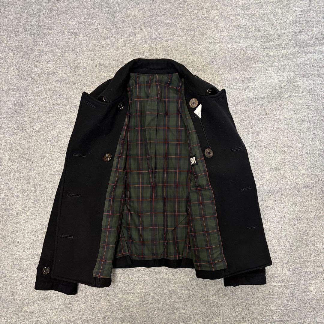 ナ*コ様 PPFM ナポレオンジャケット 銀ボタン ウール ブラック　M y2k