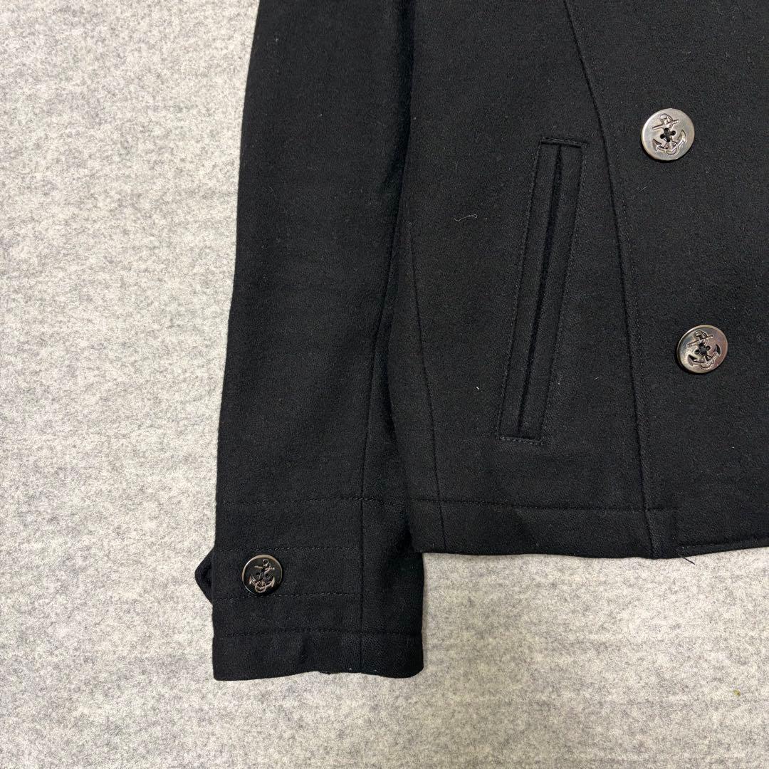 ナ*コ様 PPFM ナポレオンジャケット 銀ボタン ウール ブラック　M y2k