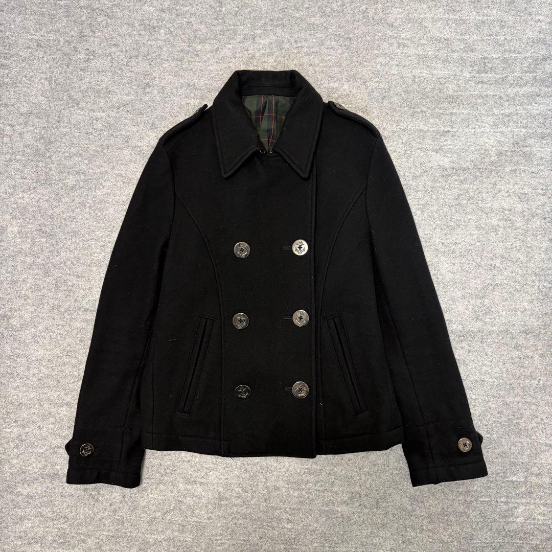 ナ*コ様 PPFM ナポレオンジャケット 銀ボタン ウール ブラック　M y2k