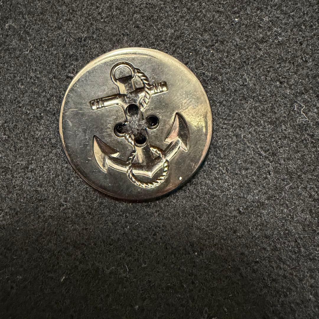 ナ*コ様 PPFM ナポレオンジャケット 銀ボタン ウール ブラック　M y2k