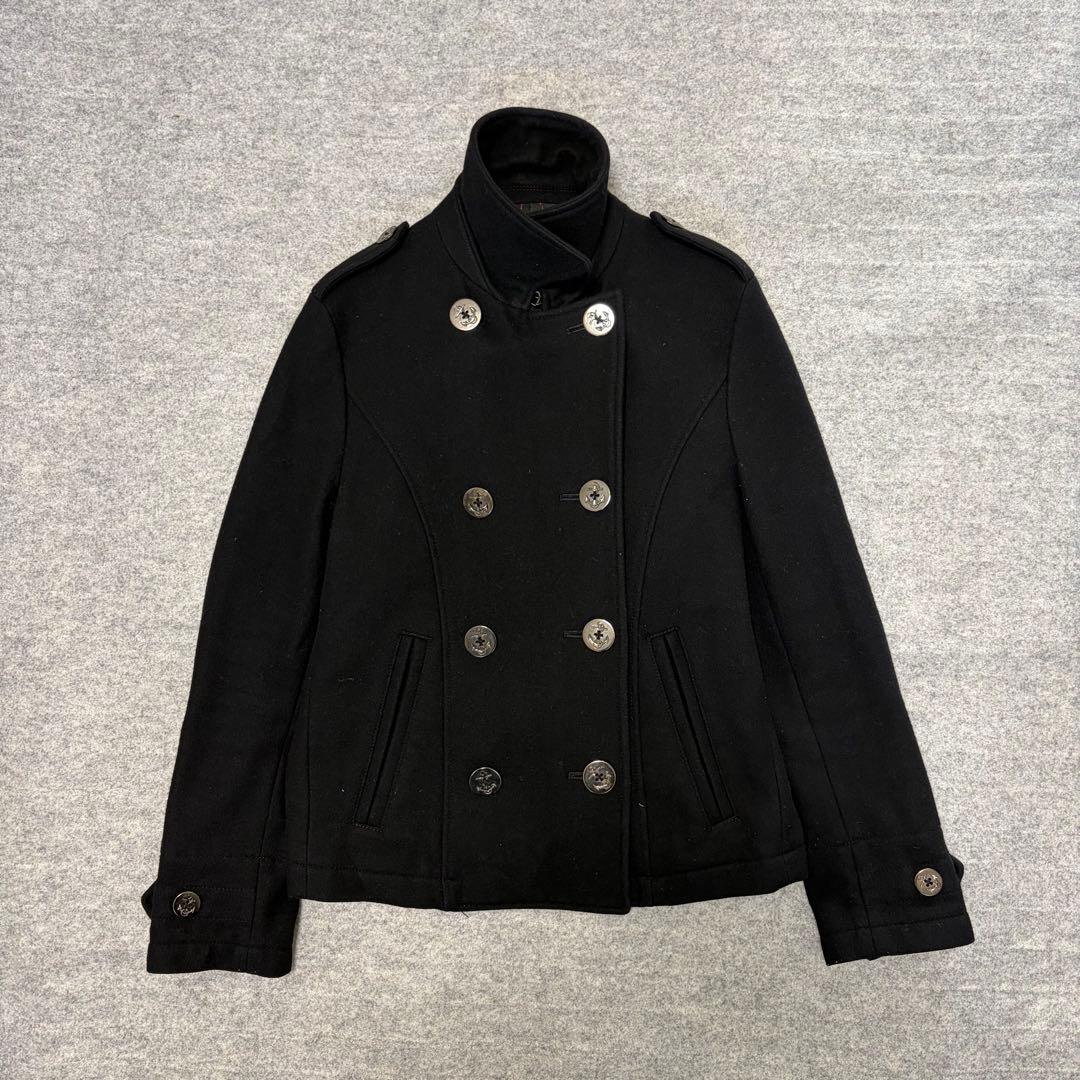 ナ*コ様 PPFM ナポレオンジャケット 銀ボタン ウール ブラック　M y2k