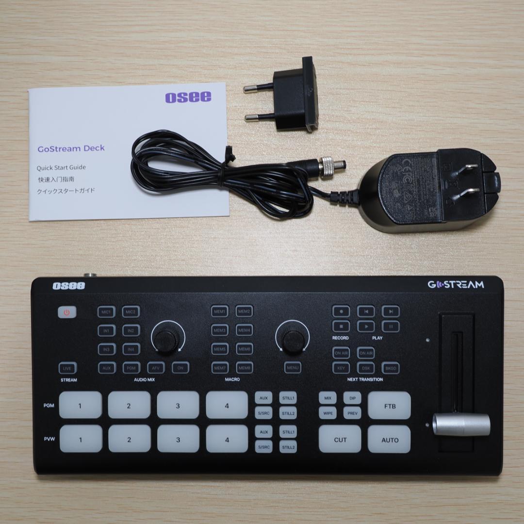 Osee GoStream Deck ビデオスイッチャー