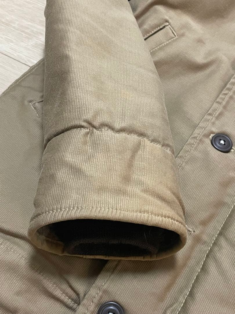 AND FAMILY U.S.N. N1デッキジャケット オリーブ ベージュ