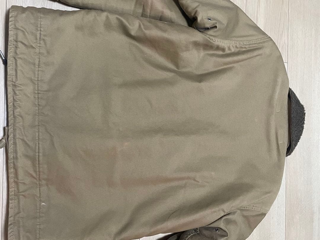 AND FAMILY U.S.N. N1デッキジャケット オリーブ ベージュ