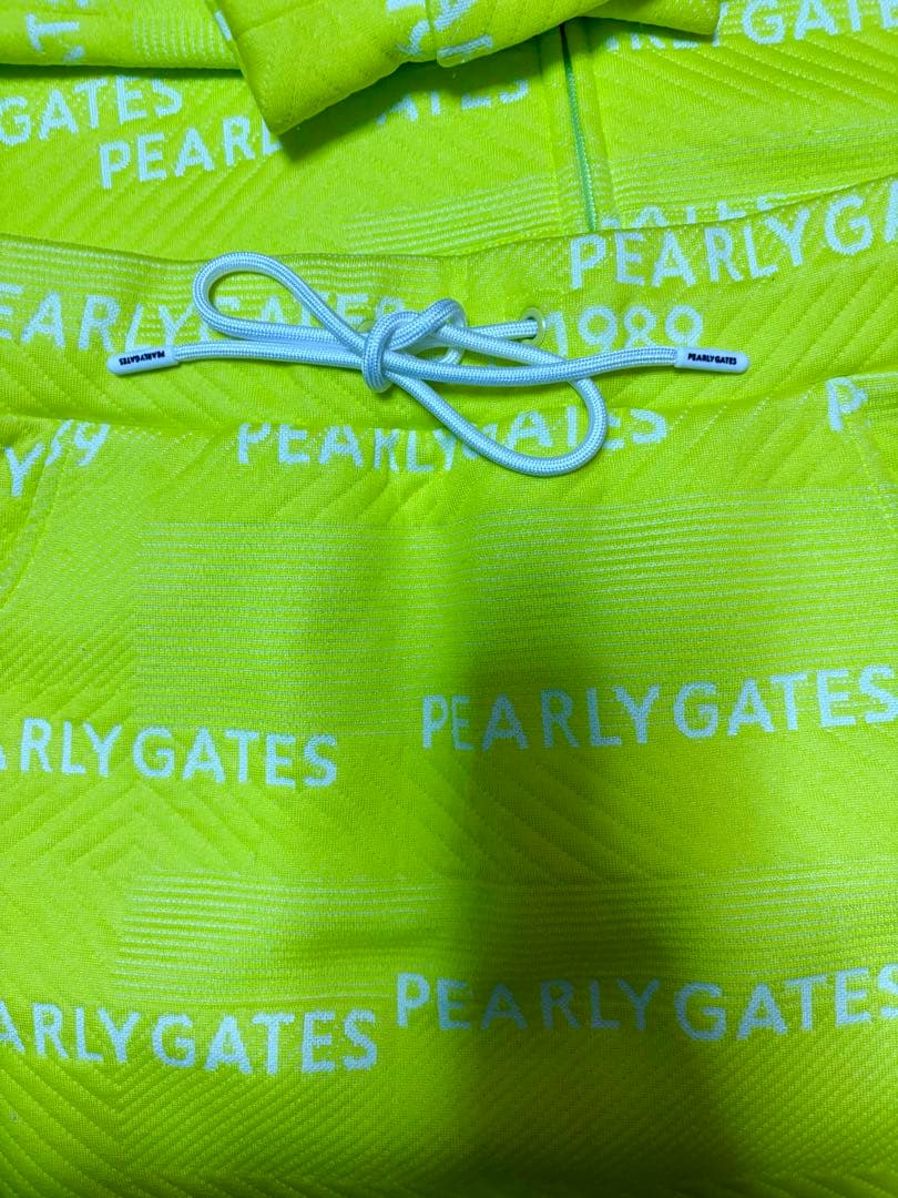 パーリーゲイツ セットアップ 上下 アウター パーカー スカート イエロー