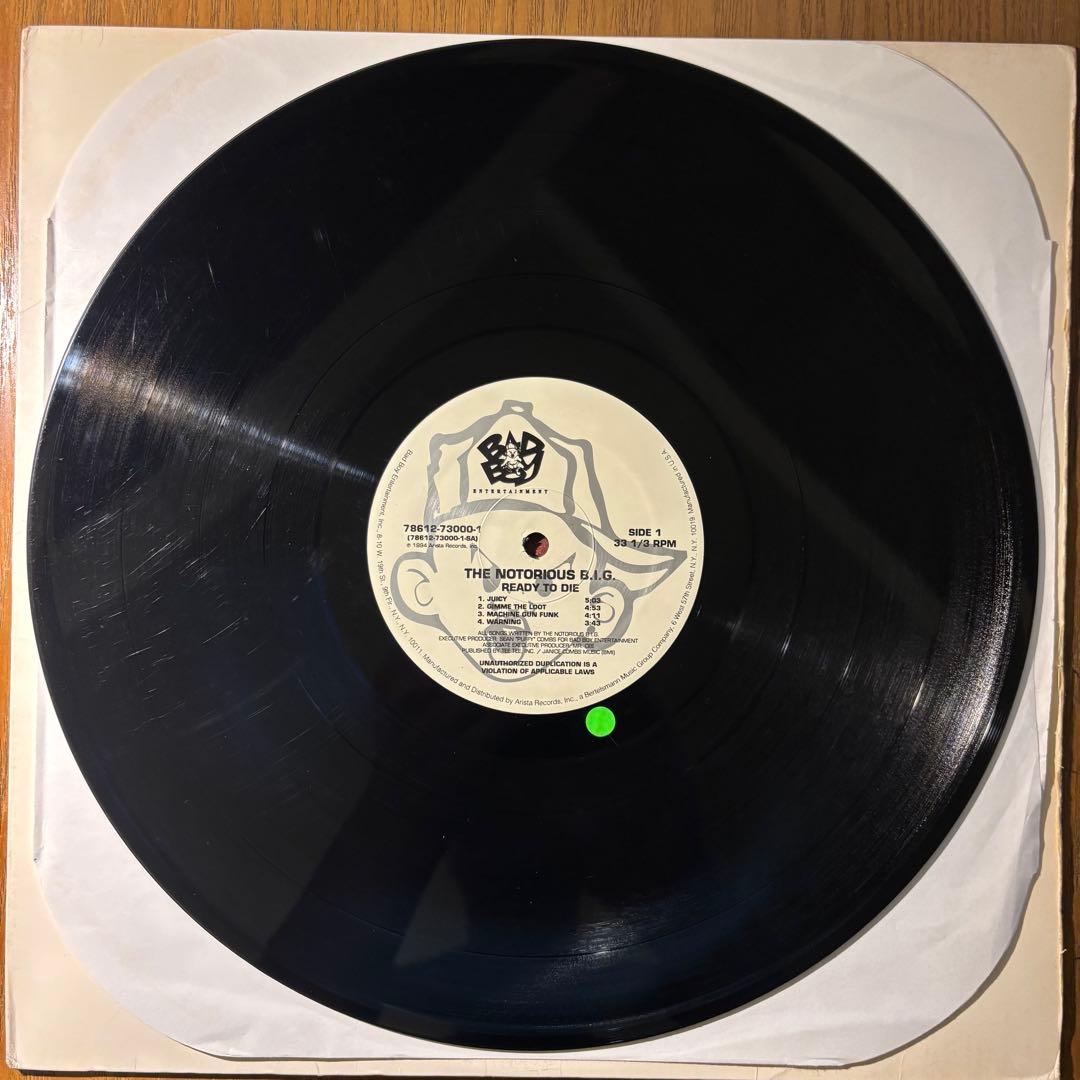 NOTORIOUS B.I.G. / READY TO DIE US正規