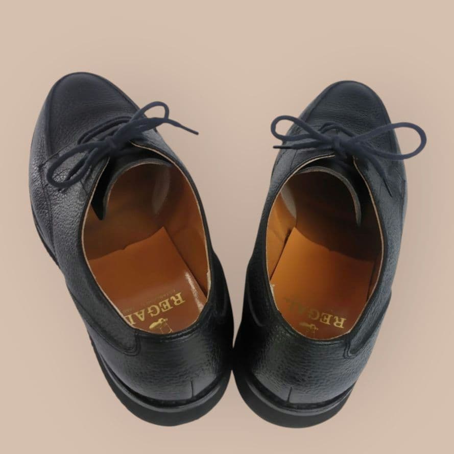 REGAL 710 ブラックレザー シボ加工 ビブラムソール 美品 24.5㎝