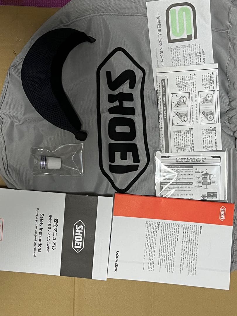 SHOEI グラムスター　マットブラック